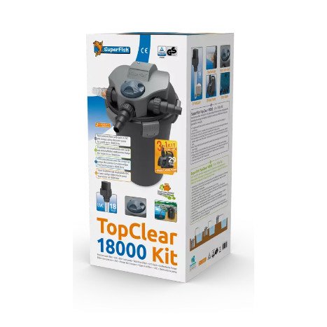 Topclear kit 18000+ uvc 18w