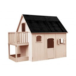 Cabane en bois haute sur pilotis pour enfant - Duplex