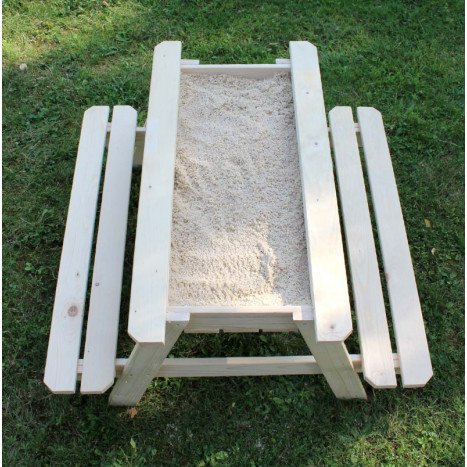 Table avec bac sable