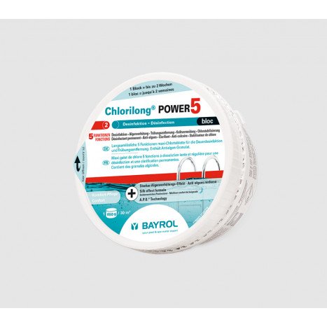 Chlorilong   power 5 bloc 0,65 kg