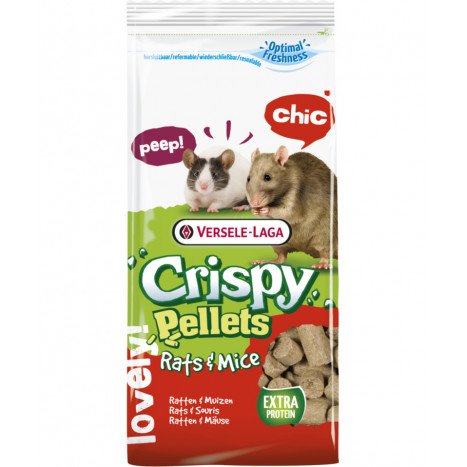 Crispy pellets rats/souris pro 20kg