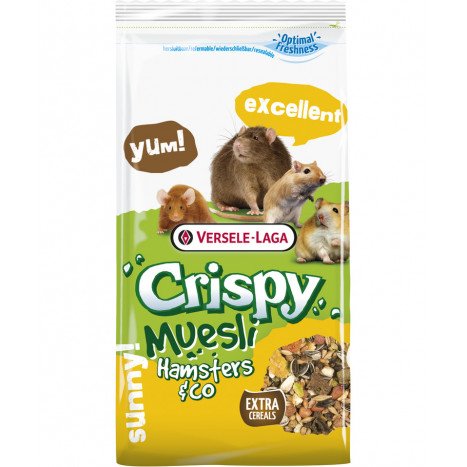 Crispy muesli hamsters & co