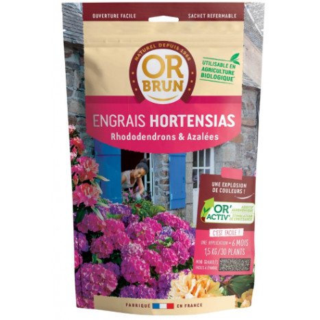 Engrais hortensias or brun 1,5 kg