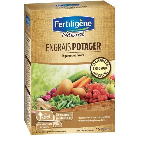 Engrais potager, légumes et fruits mini-granulés fertiligene 1.5kg