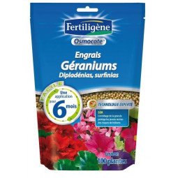 Engrais géraniums, dipladénias, surfinias fertiligene 750g