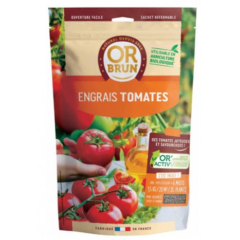 Engrais tomates granulés or brun 1,5 kg