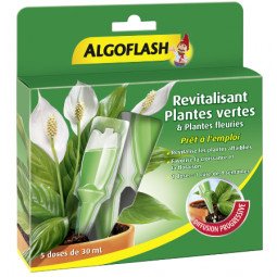 Dose revitalisantes plantes vertes & plantes fleuries algoflash (5x30ml)