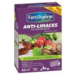 Anti-limaces fertiligene 1kg + 20%gratuit