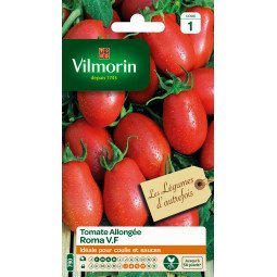 Tomate allongée Roma v.f - VILMORIN